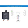 COIL 72V DC-DC Relay 200A Automotive Heavy Duty High Current Starting